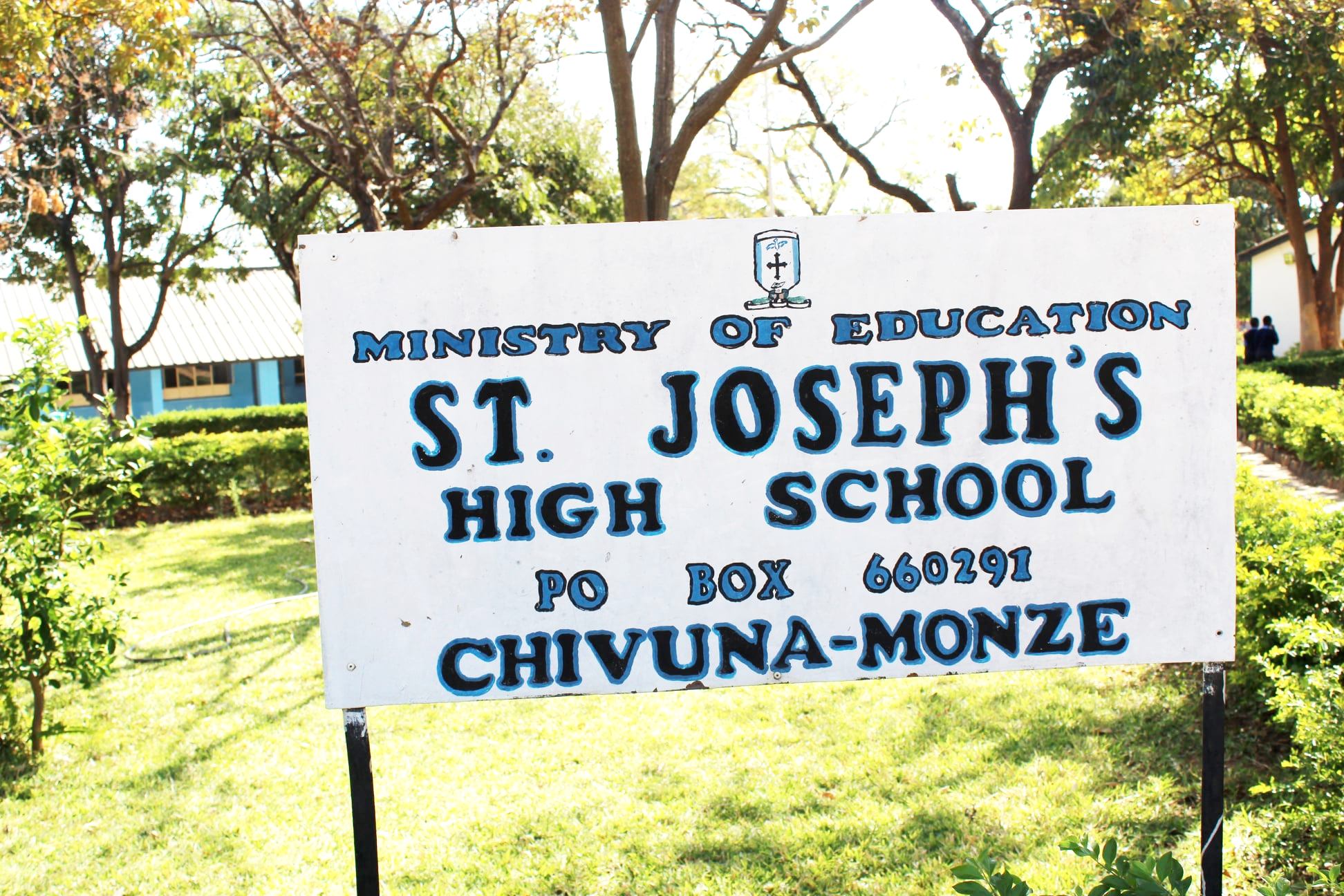 St. Joseph's Secondary School front view